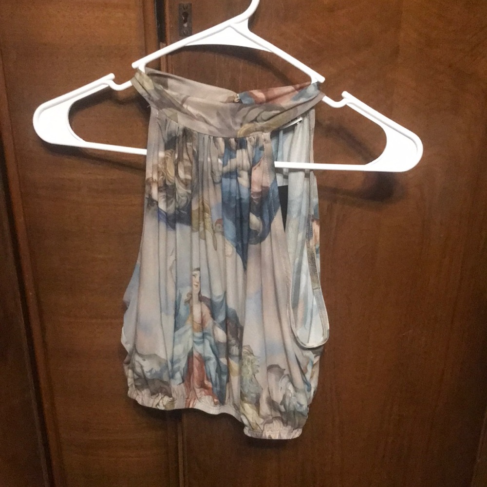 Sheer fashion nova top